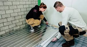 Droogbouw vloerverwarming